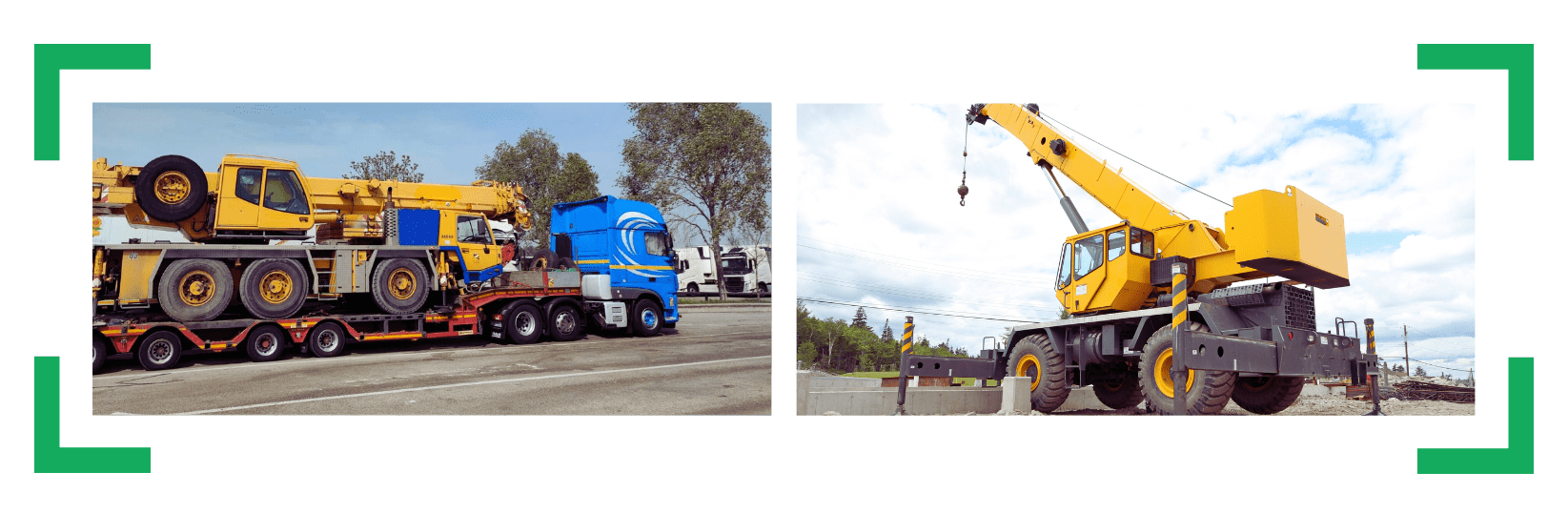 transport urządzeń przemysłowych