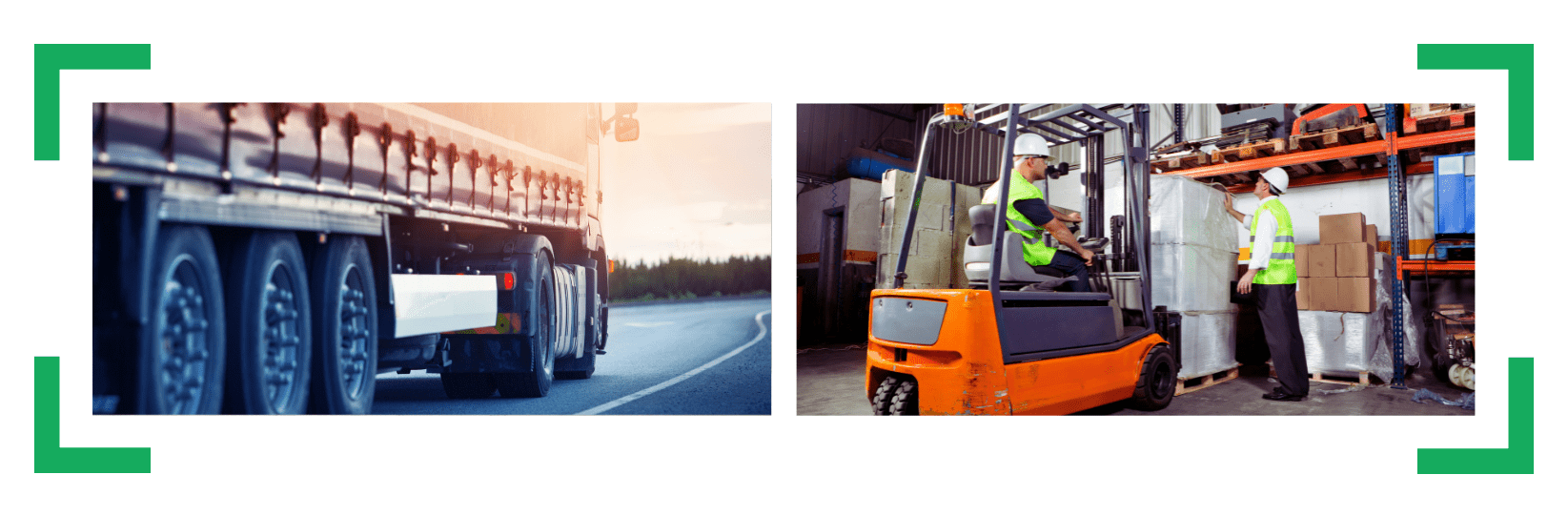 transport drogowy towar&oacute;w rozładunek